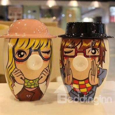 Wonderful 1-couple Ceramic Creative Mug For Lovers