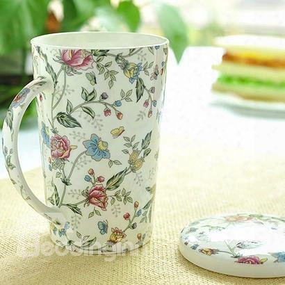 Wonderful European Style Bone China Coffee Mug