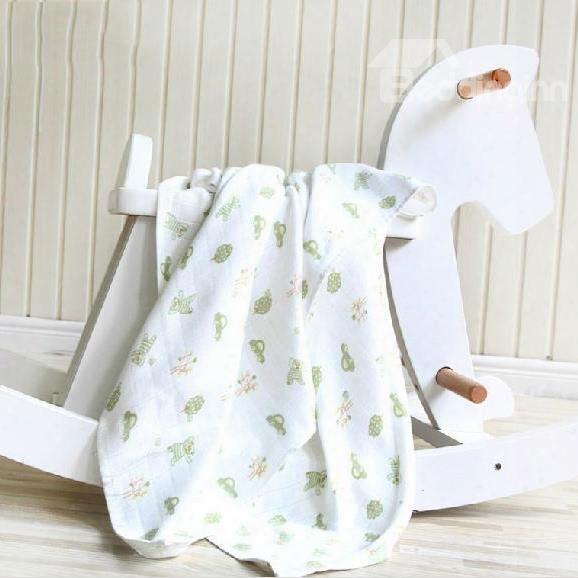 Wonderful High Quality Comfortable Green Baby Blanket