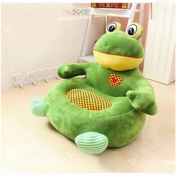 Adroable Frog Cartoon Pattern Children Lazy Sofa Tatami Seat