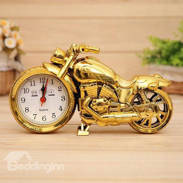 Amazing Motorcycle Desktop Clock Desktop Decoration