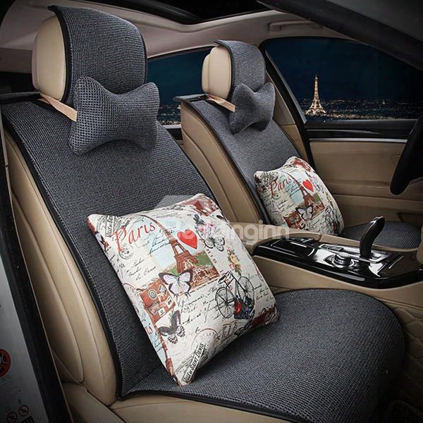 Comfortable And Graceful With Cushion Car Seat Cover Set