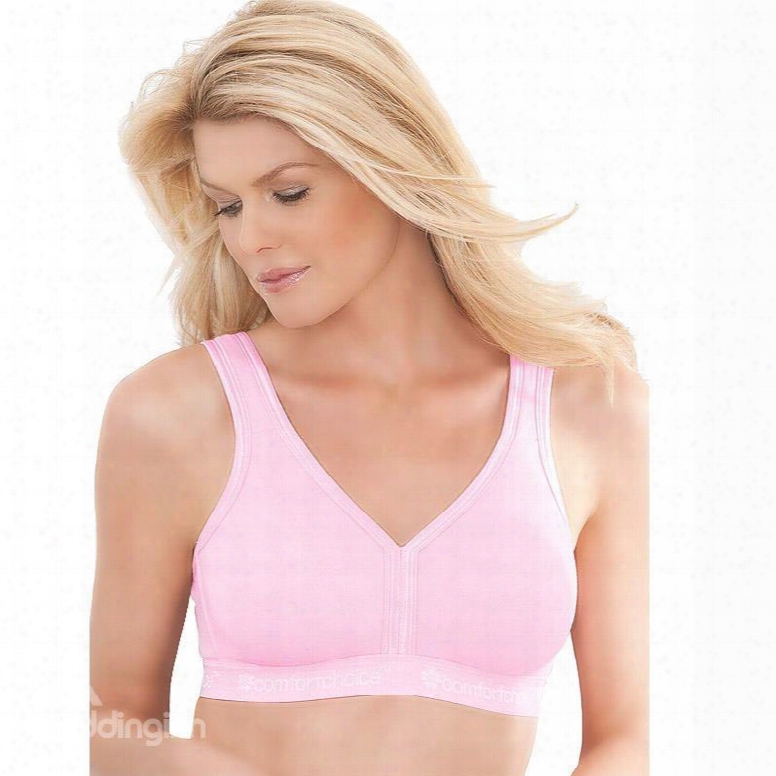 Comfy Sports Style Wireless Multi Color Bra