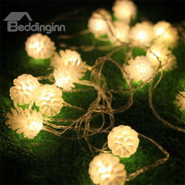 Cute Pine Cone Design 10m Led Christmas Light