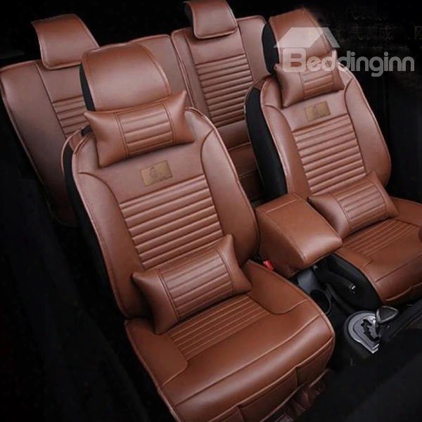Elegant Design Classic Leather Colors Simple Universal Car Seat Covers
