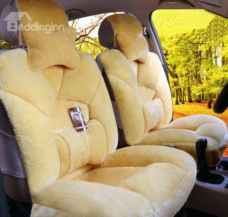 Extremely Comfy Soft Plush Material Design Universal Carseat Covers