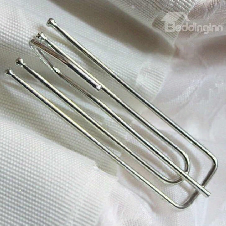 Heavy Drapery Stainless Knife Pleat Curtain Hooks