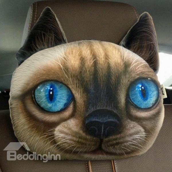 Humorous Personalized Berman Hair Face Car Seat Pillows