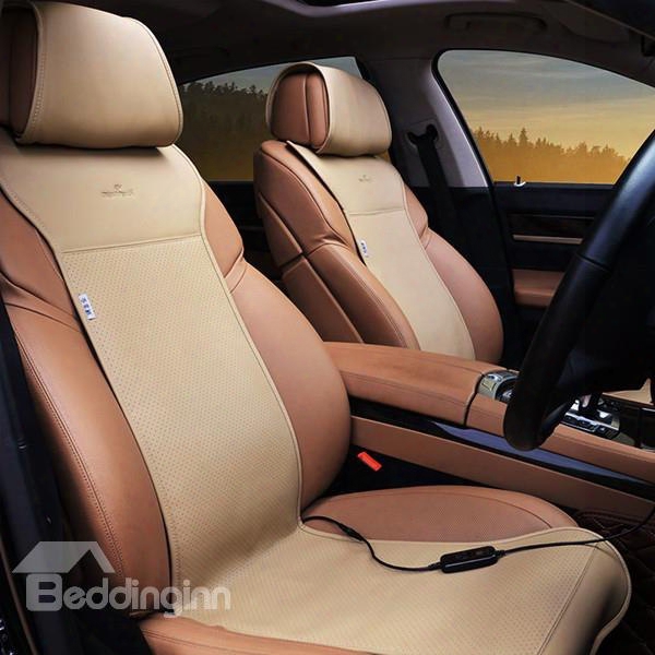 Popular Electric Heating Durable Contrast Color Car Seat Covers