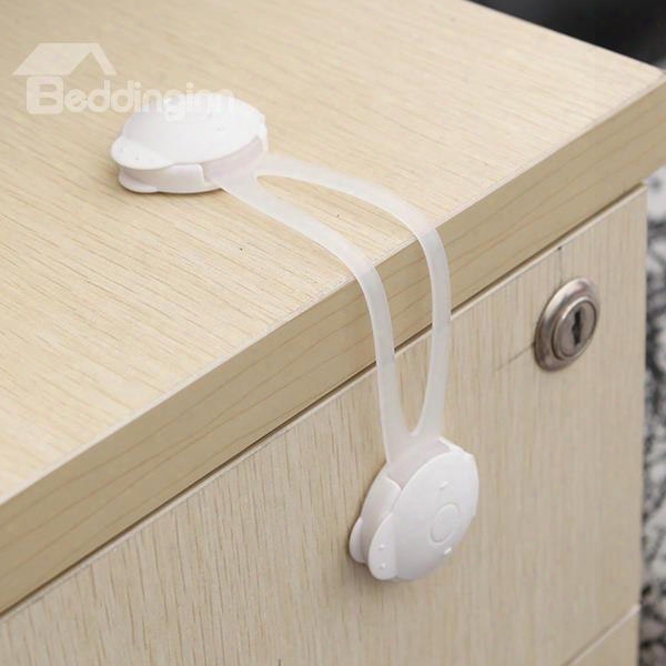 Simple Style White Baby Safety Cabinet & Drawer Locks