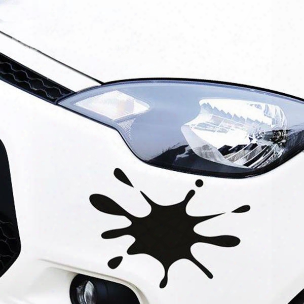 Special Design Vivid Mud Spraayign Car Sticker