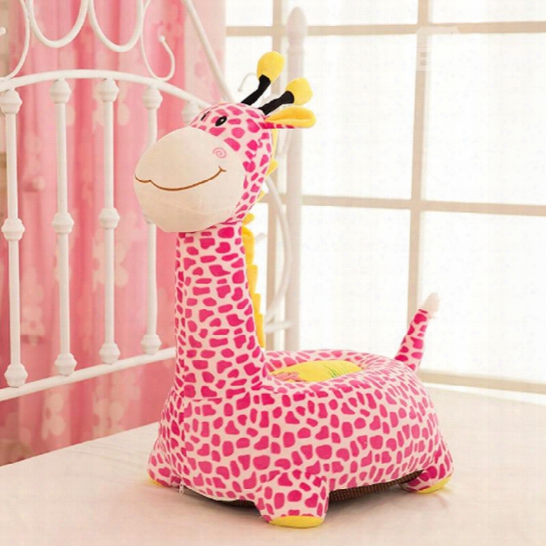 Super Cute Giraffe Cartoon Pattern Children Lazy Sofa Tatami Seat