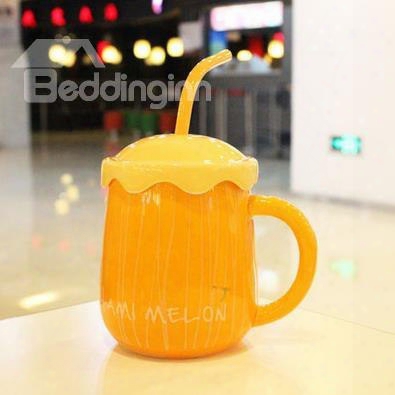 Top Quality Simple Hami Melon Pattern Creative Mug