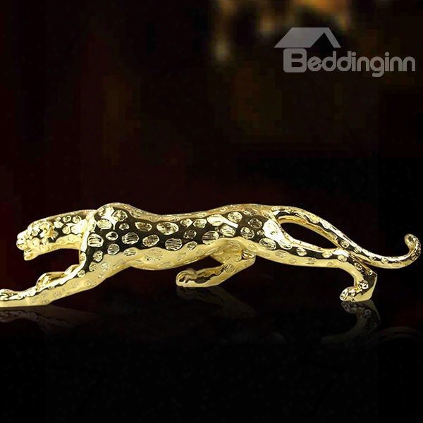 Amazing Resin Leopard Figurine Desktop Decoration Gift Ideas