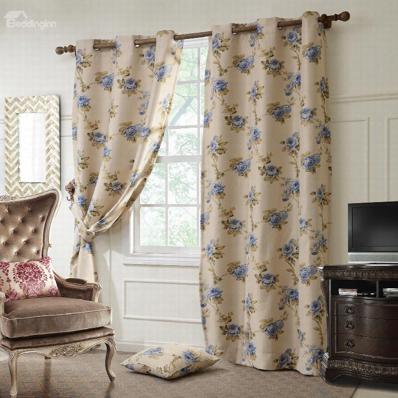 Contemporary High Quality Grommet Top Curtain