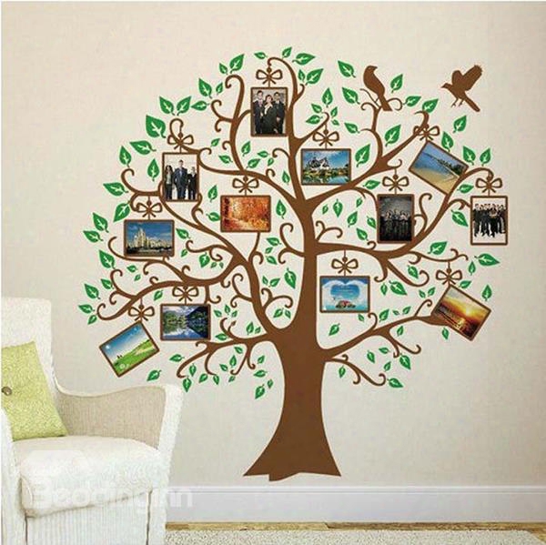 Creative Tree Design Photo Display Removable Wall Sticker