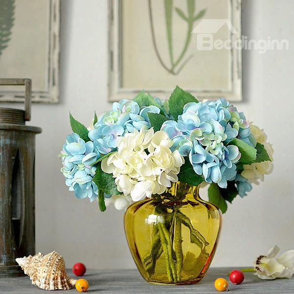 Fantastic Multi-color Hydrangea 1-piece Artificial Flowers