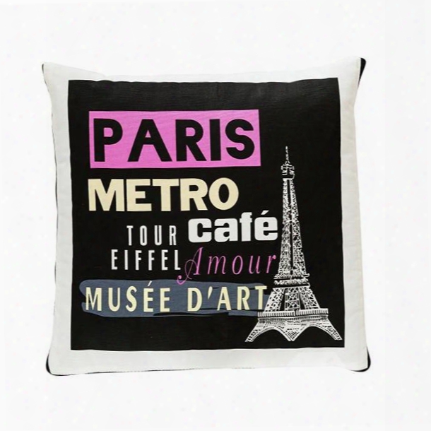 Fashionable Quillow Paris Designed Cotton Blanket Car Pillow