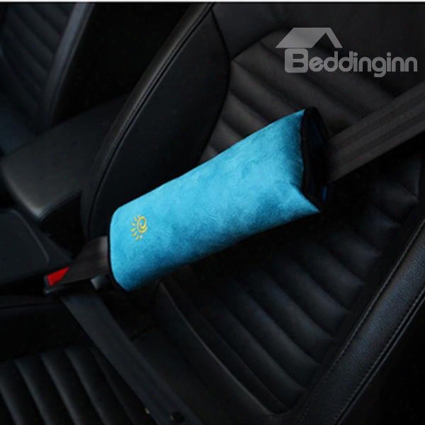 Fashional Pure Colored Design Pp Cotton Material Car Seat Belt Cover