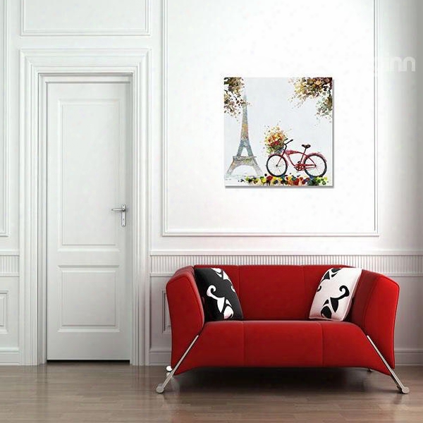 Modern Creative European Scenery In Field 1-panel Wall Art Print