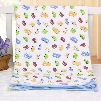 Lovely Car and Bus Pattern 100% Cotton Baby Crib Sheet