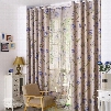 Pastoral Style High Quality Grommet Top Curtain