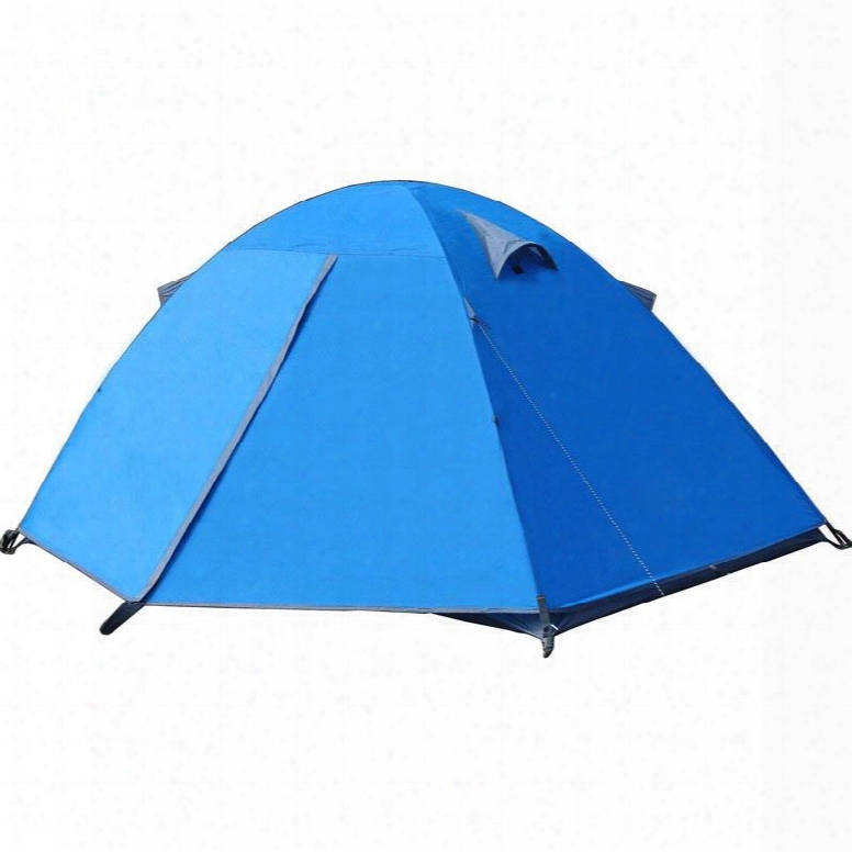 1-2 Person Double Layers And One Bedroom Outdoor Waterproof Camping And Hiking Tent