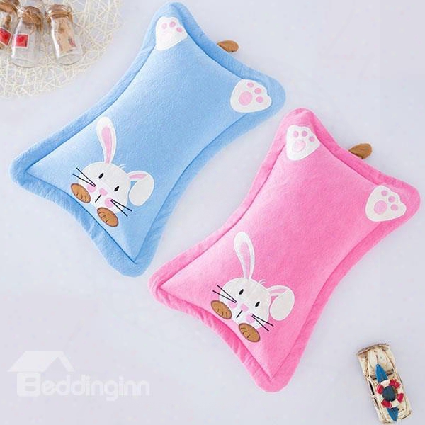 Classic Design Super Cute Rabbit Print Baby Pillow