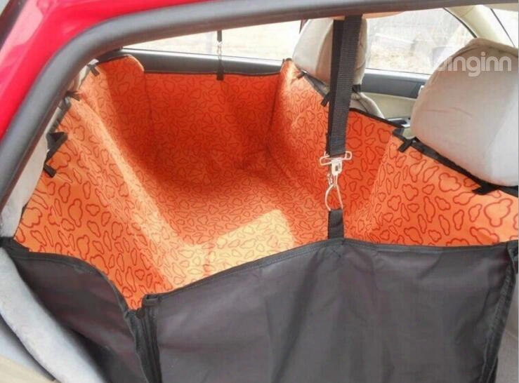 Double Layer And Orange Color High Capacity Pet Dog Seat Mat Blanket