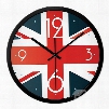 Classic British National Flag Union Jack Mute Wall Clock