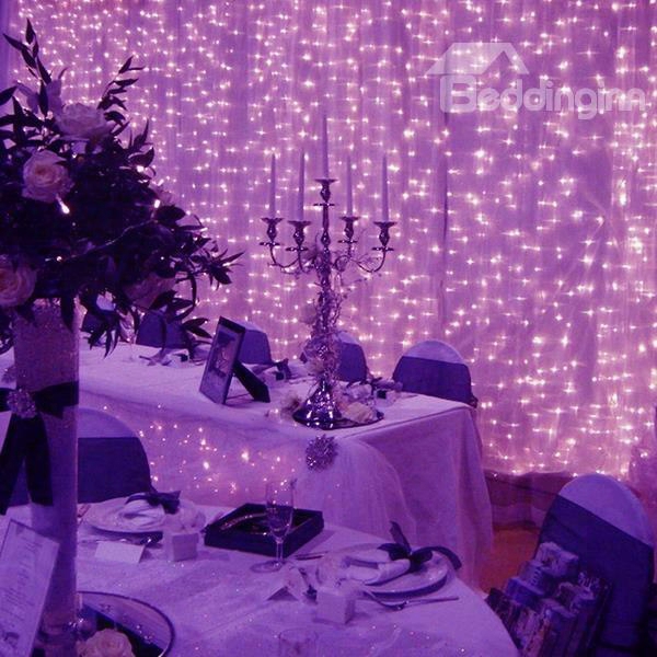 Purple Waterproof Wedding Or Festival Decoration String Led Lights