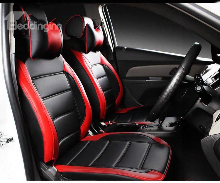 Simple And Sleek Design Dual Color Fashion Universal Car Seat Covers