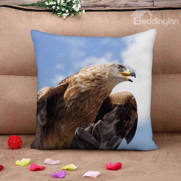 Tercel And Sky Dignified Cotton Throw Pillow Case