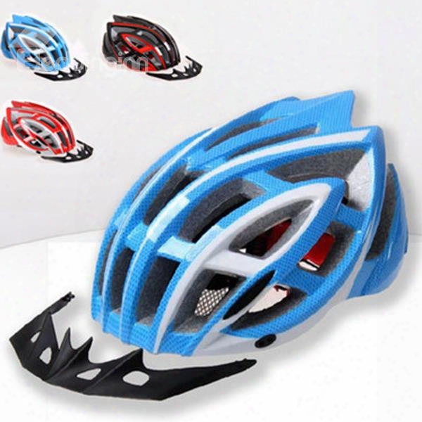 28 Flow Vents Adult Safety Adjustable Road Cycling Mountain Bike Bicycle Helmet