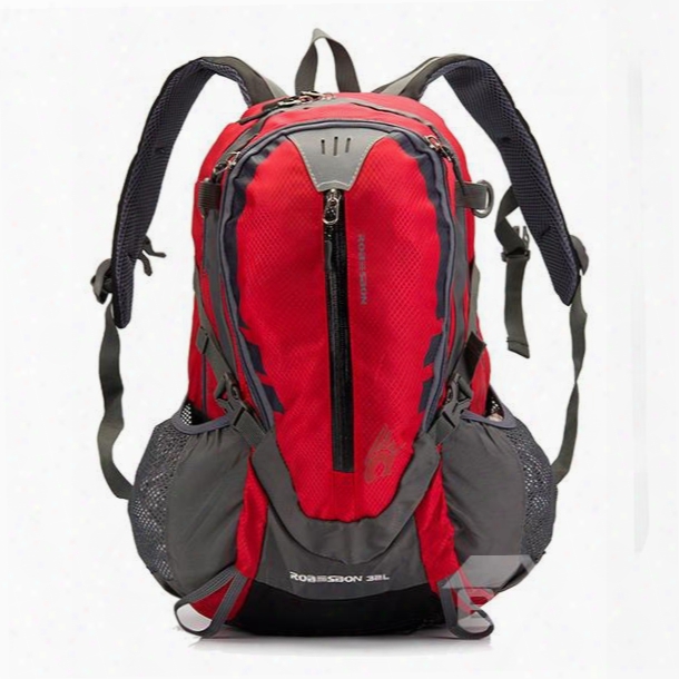 32l Outdoor Camping Hiking Trekking High Capacity Bright Color Backpack