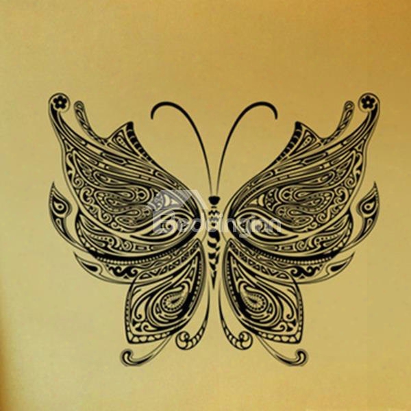 Amazing Black Butterfly Pattern Home Decorative Wall Sticker