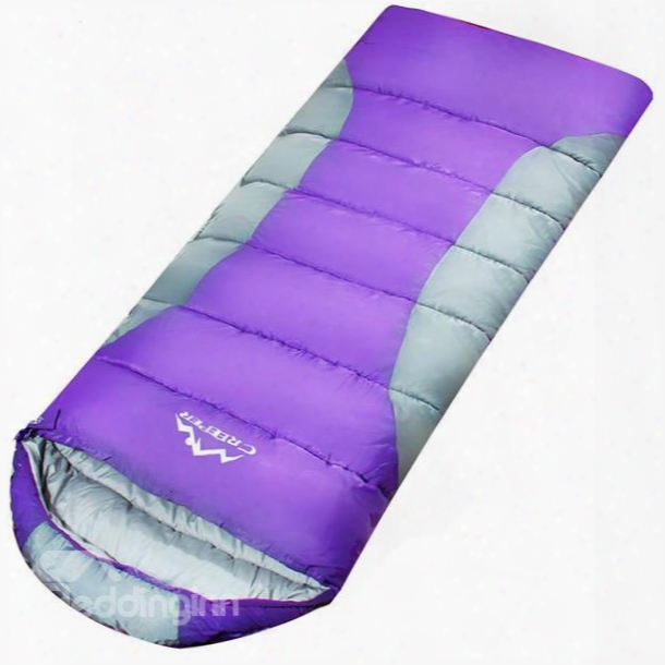 Attachable Ultra Light Camping Hiking Traveling Tapered Envelope Sleeping Bag