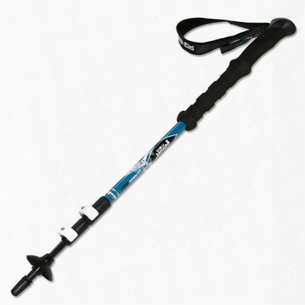 Carbon Fiber Stick Pole With Lock Trekking Hiking Adjustable Triarticular Alpenstock