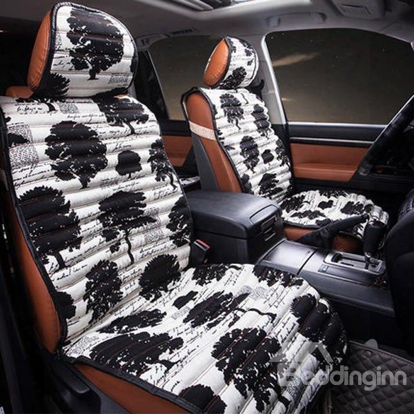 Colorful Popular Art And Design Tree Pattern Universal Five Car Seat Cover