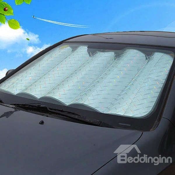 Laser Reflective Material Popular Sunshade Thicken Car Sun Shades