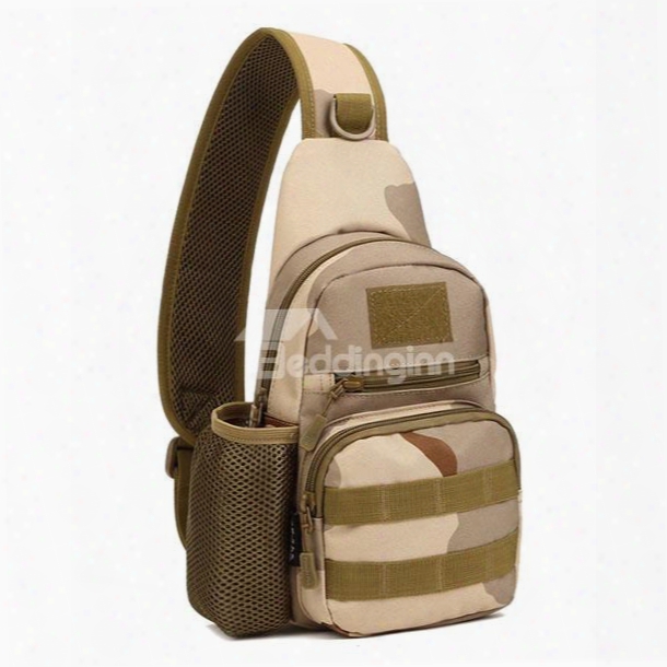 Lightweight Camouflage Shoulder Waterproof Easy-clean Outdoor Chest Bag Bckpack