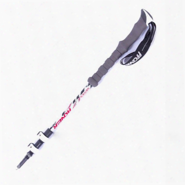 Lightweight Couple Triarticular Hiking Trekking Stick Pole Alpenstock