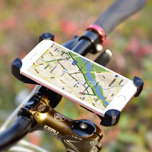 Outdoor Bike Phone Mount Holder Cradle 360 Degree Cycling Clip-grip Mount Holder