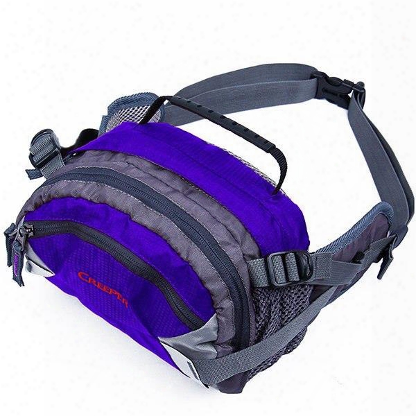 Outdoor Multifunctional Sports 3 Zipper Pockets Waist Bag Funny Chest Pack