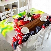 Delicious Strawberry and Blueberry Pattern 3D Tablecloth