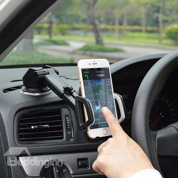Suction Cup Base 270 Degree Rotating Car Phone Mount