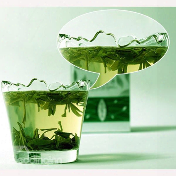 Transparent Simple Style Breach Shape Tea Cup