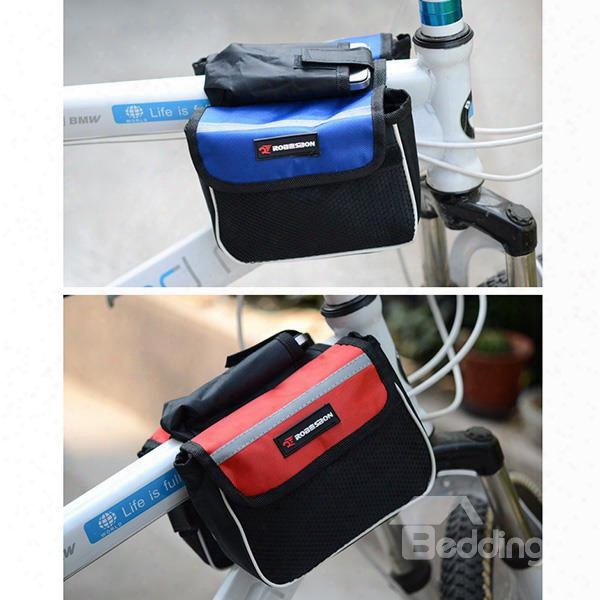 Water Resistant Bike Bag Cycling Rear Seat For 4.3 Inch Mobile Phone Holder