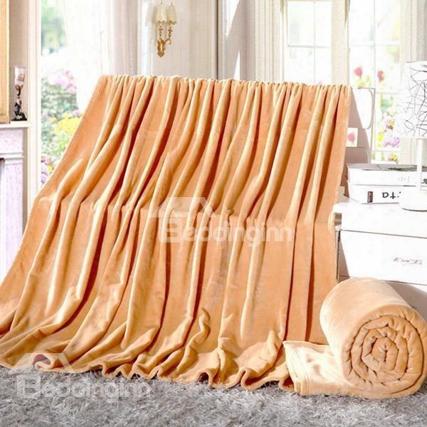 Conc Ise Ultra Soft Solid Color Flannel Blanket