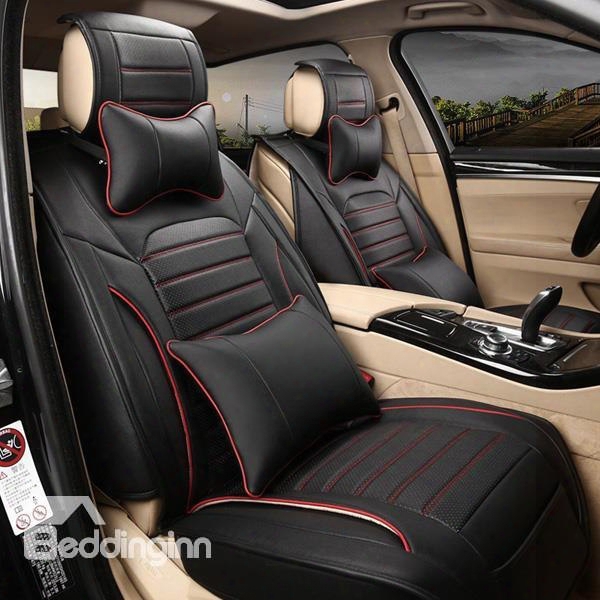 Cool Mash Up Design Cost-effective Leather Five Car Seat Cover